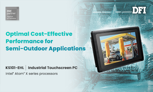 DFI Panel PC Delivers Efficiency and Reliability for Semi-Outdoor Applications