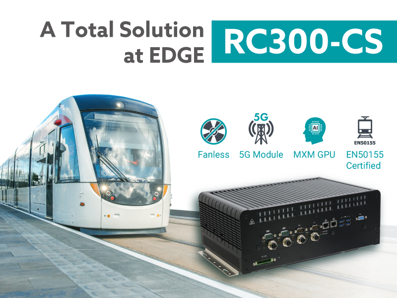 Railway A.I. New Force - Highly reliable fanless computer with MXM GPU ...
