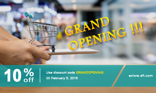 Grand Opening of DFI eStore