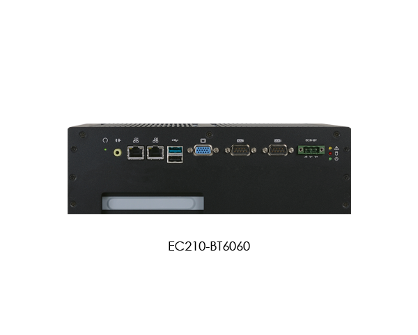 Fanless Embedded PC Back1 